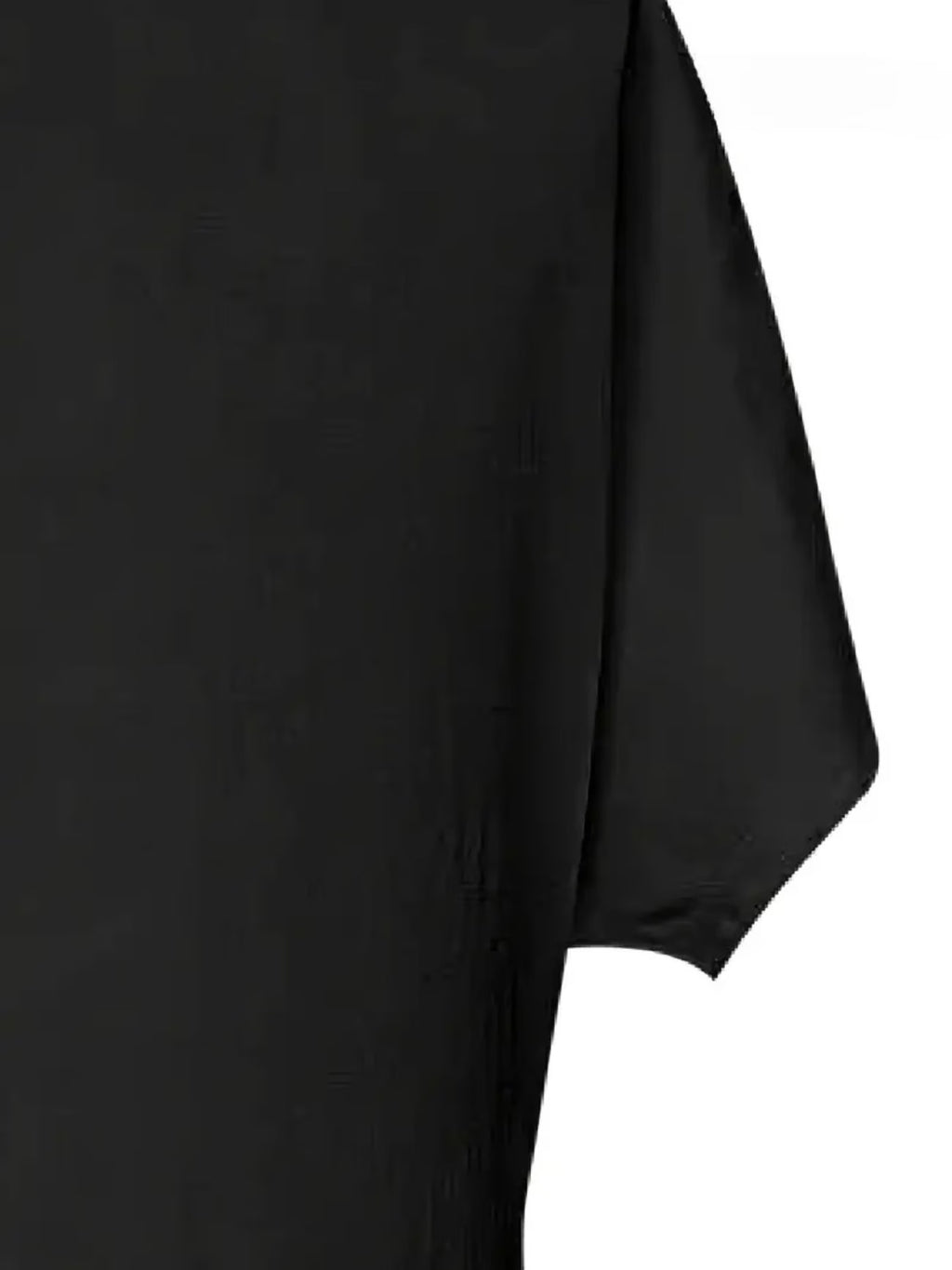 Gemustertes langes Kleid mit V-Ausschnitt