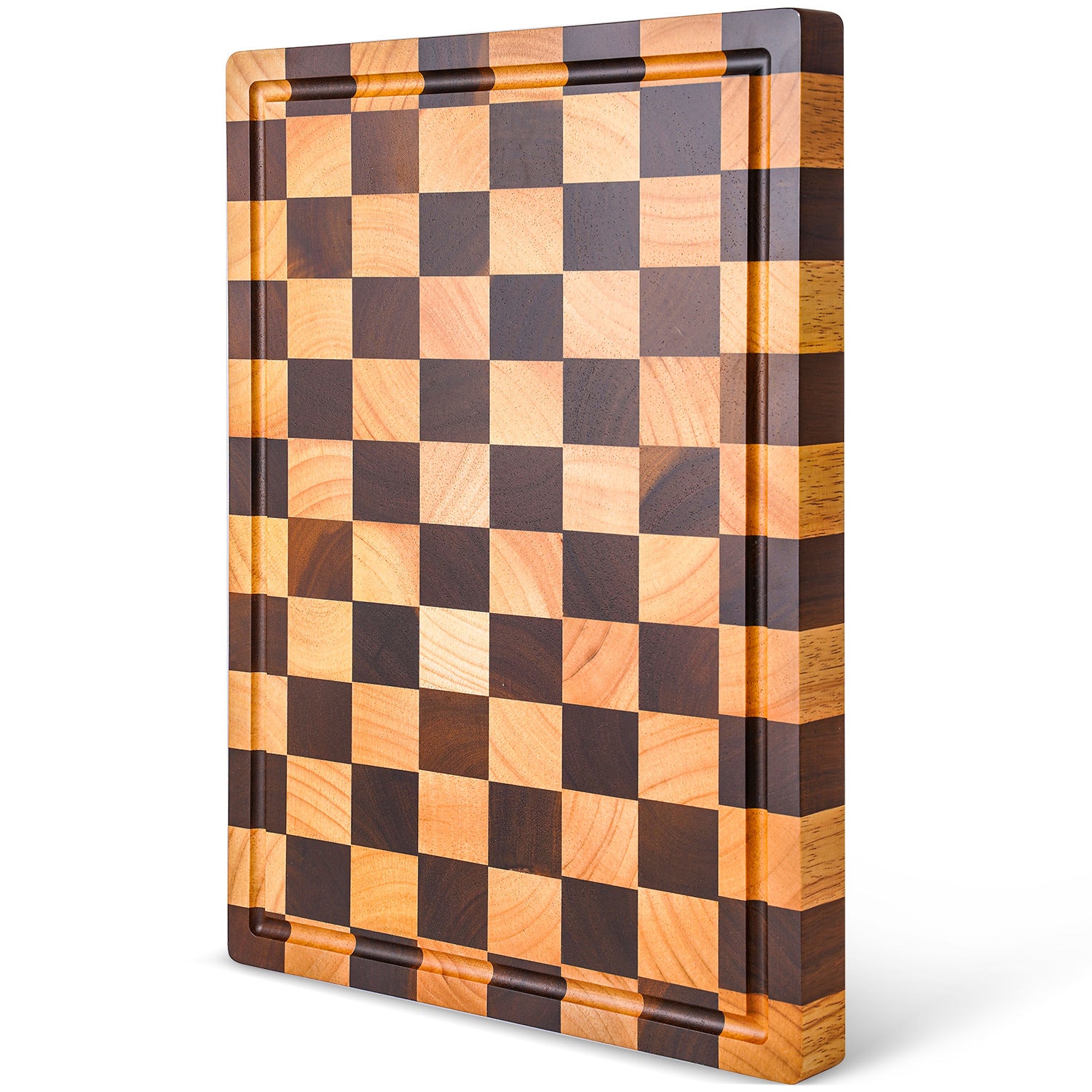 Schneidebrett Lovewood mit Schachbrettmuster