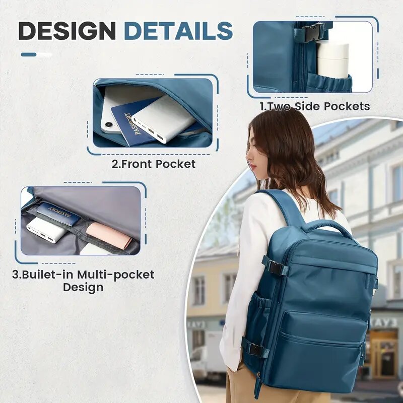 Kompressionsrucksack grosse Kapazität – Bild 11 | LuxeStyle