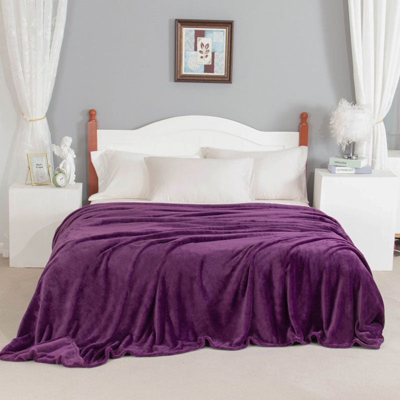 Kuschelige Coral Fleece Decke