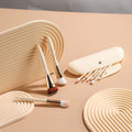 9 Make-up Pinsel Beige Synthetik – Bild 2 | LuxeStyle