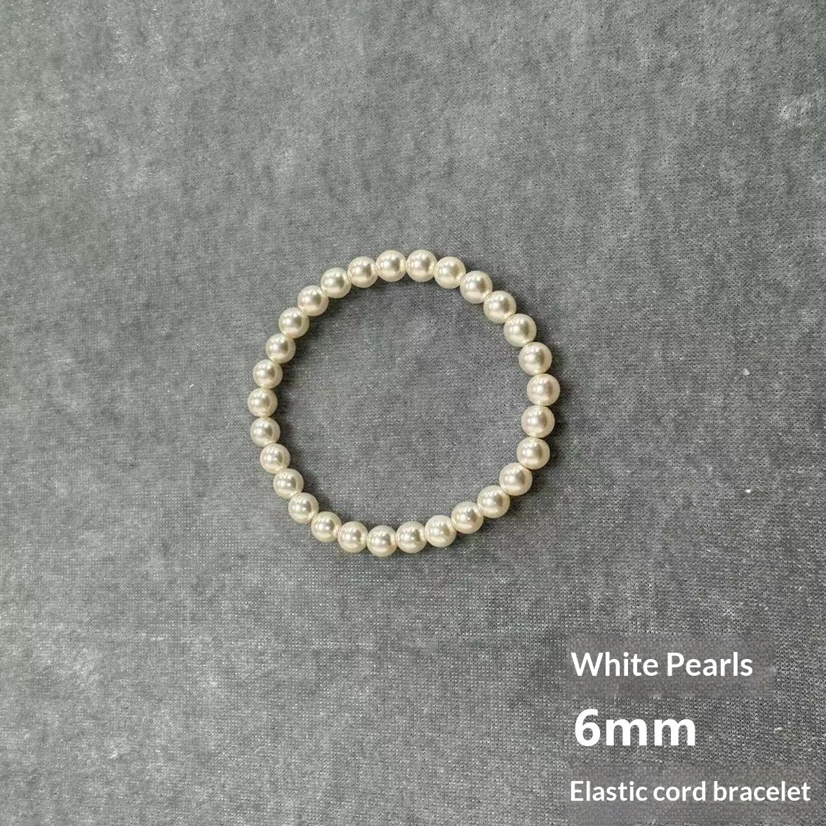 Perlenarmband für Damen, dreifarbig – Bild 10 | LuxeStyle