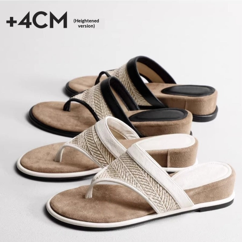 Französische Resort-Slipper für den Sommer