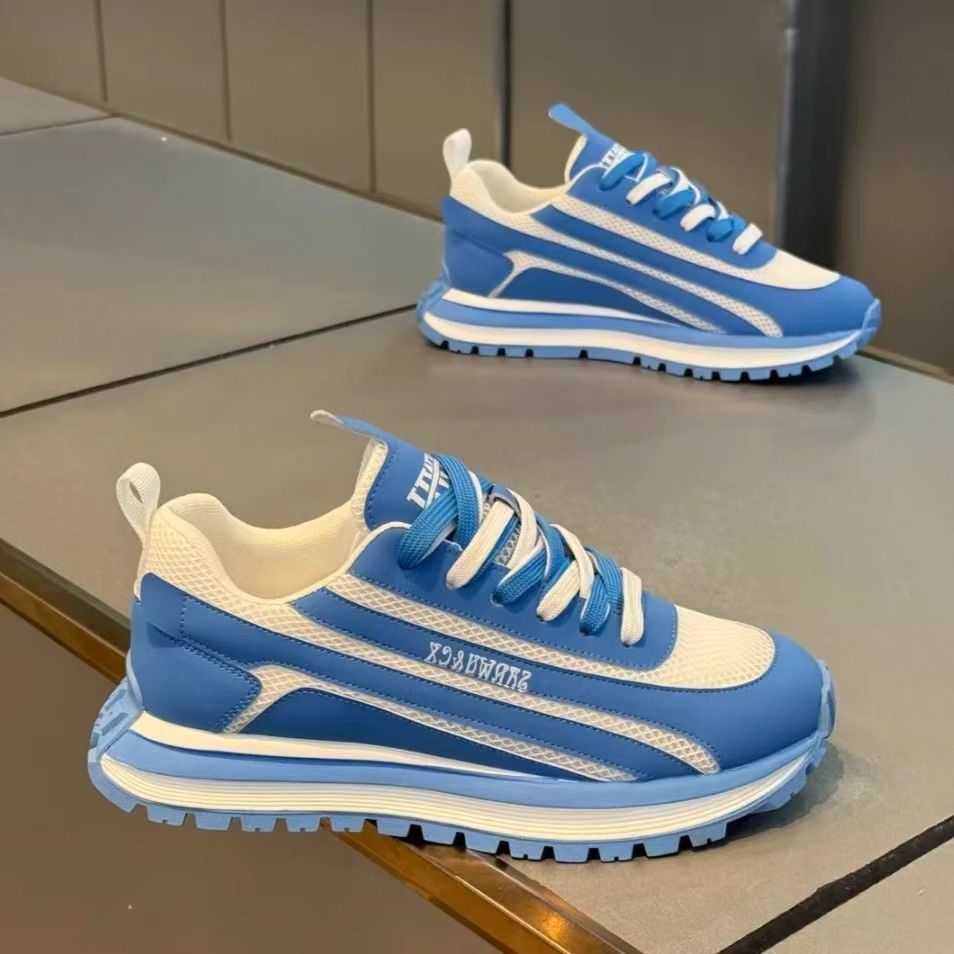 Robuste Casual Sneaker mit Keilabsatz für Herren