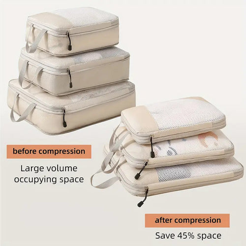 3er-Set wasserdichte Reise-Organizer – Bild 2 | LuxeStyle