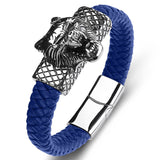 Farbe: Blau Leder Style B