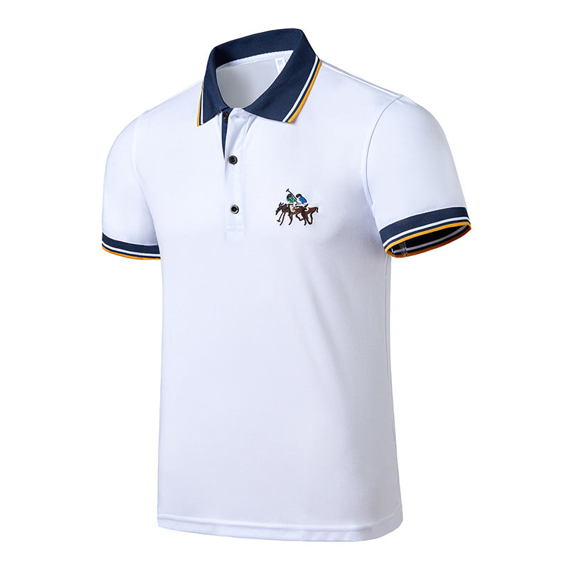 Polo-Shirt mit Stickerei für Herren | LuxeStyle