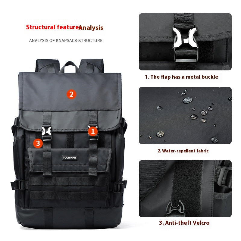 Trendiger Freizeitrucksack für Herren | LuxeStyle