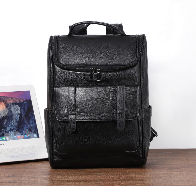 Echtleder Rucksack mit 36-55 L – Bild 14 | LuxeStyle