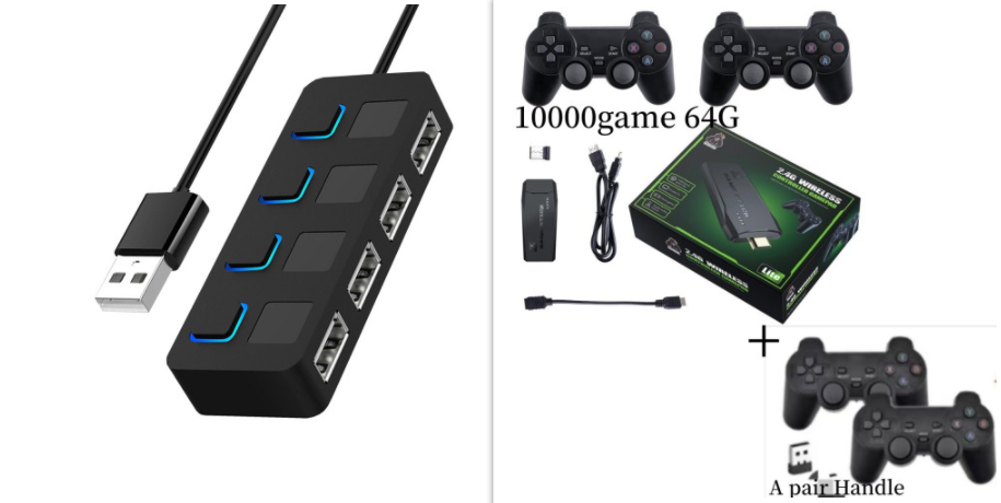 M8 TV Mini HD Wireless Arcade Joystick
