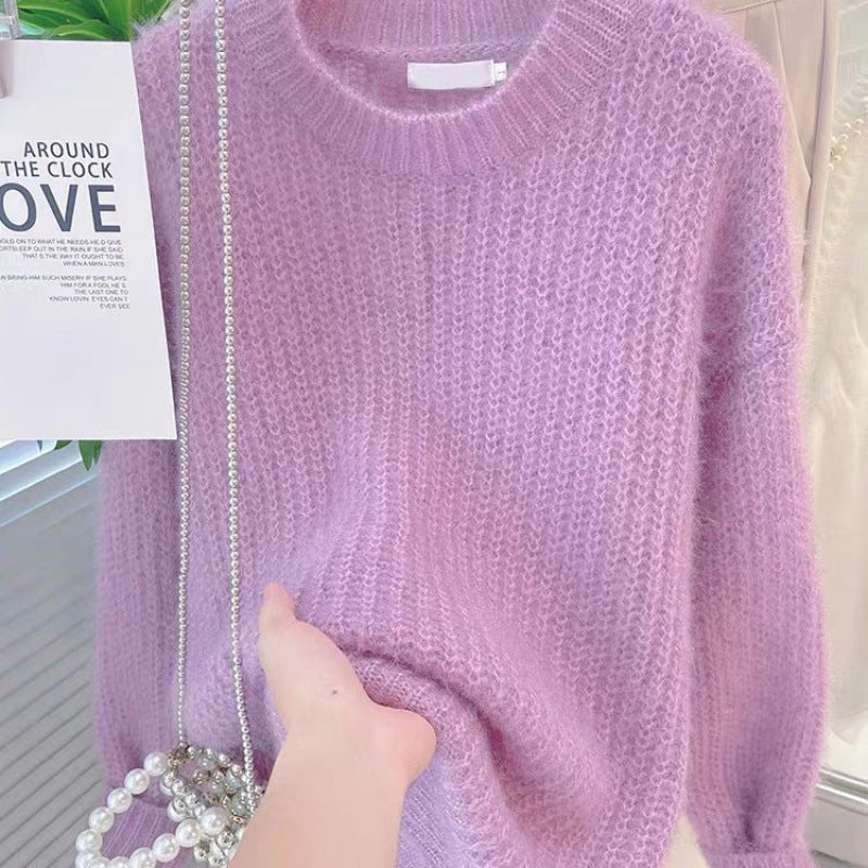 Vintage Langarm-Top im japanischen Stil – Ansicht 2