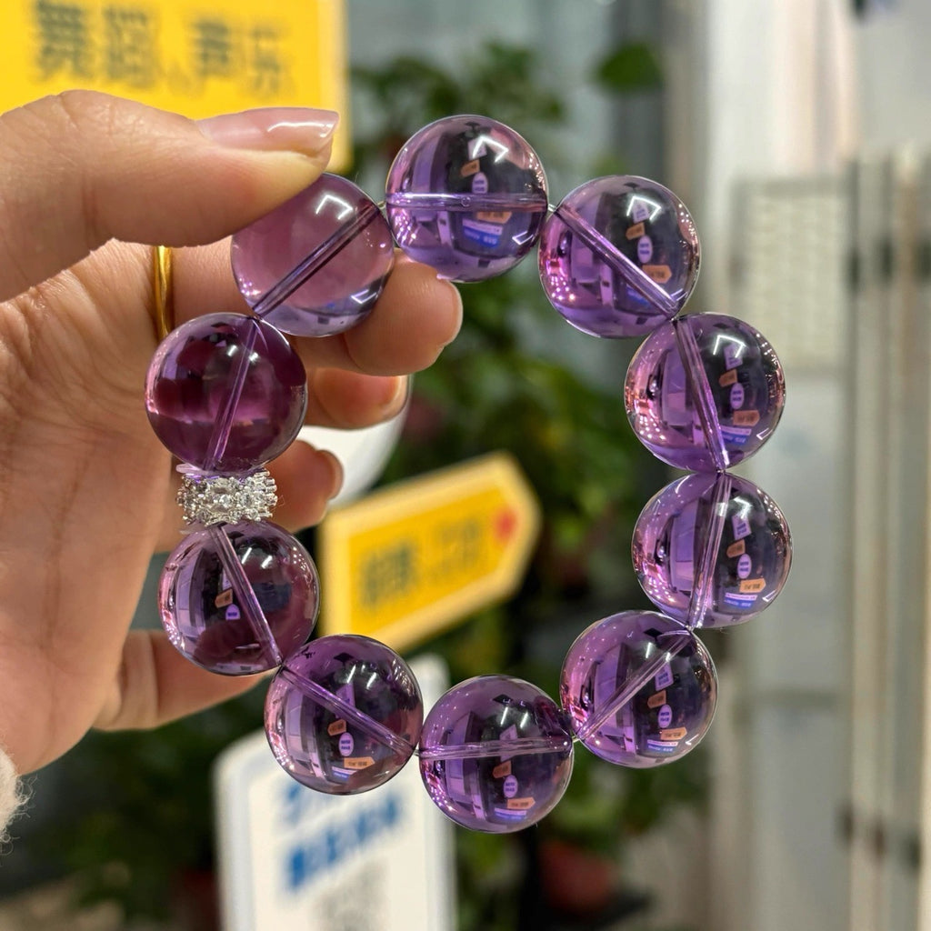 Amethyst Kristallarmband – Bild 1 | LuxeStyle