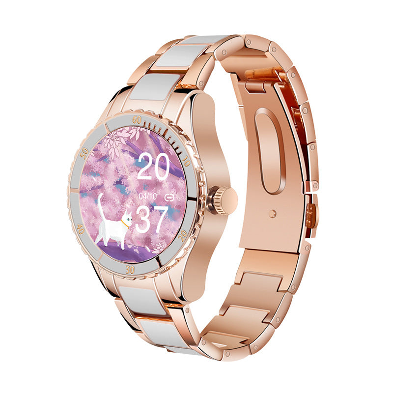Smartwatch für Frauen mit Bluetooth & Herzfrequenz – Bild 3 | LuxeStyle