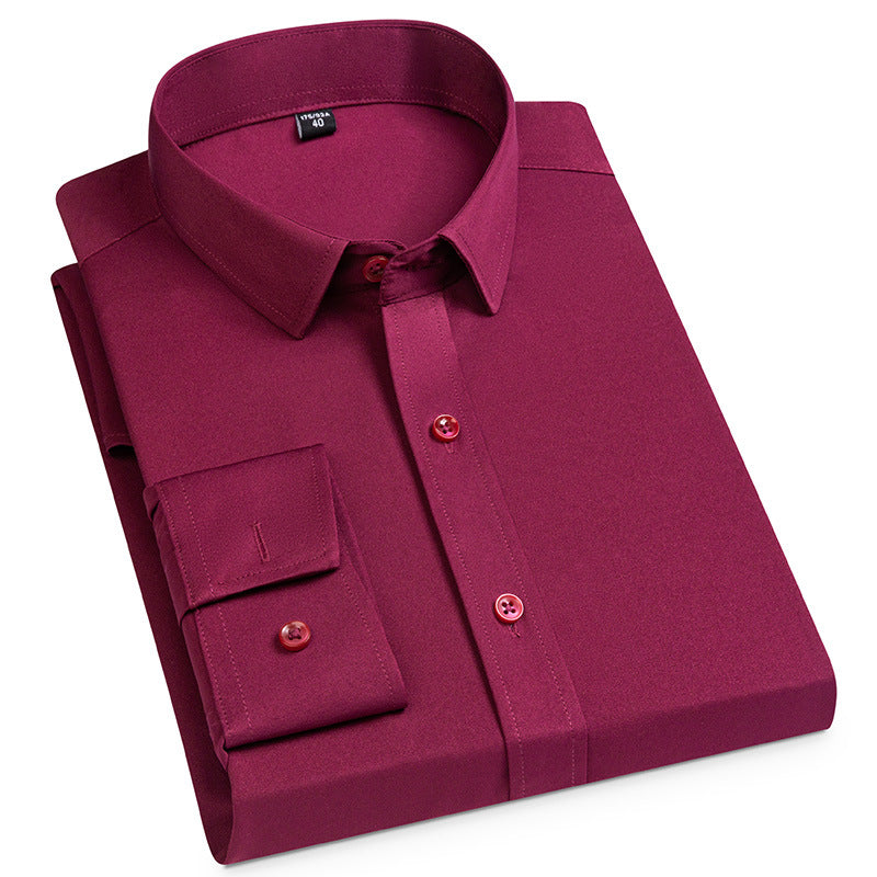 Männerlangarm-Poloshirt ohne Taschen – Bild 8 | LuxeStyle