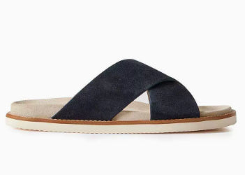 Trendige Casual Slipper aus weichem Leder
