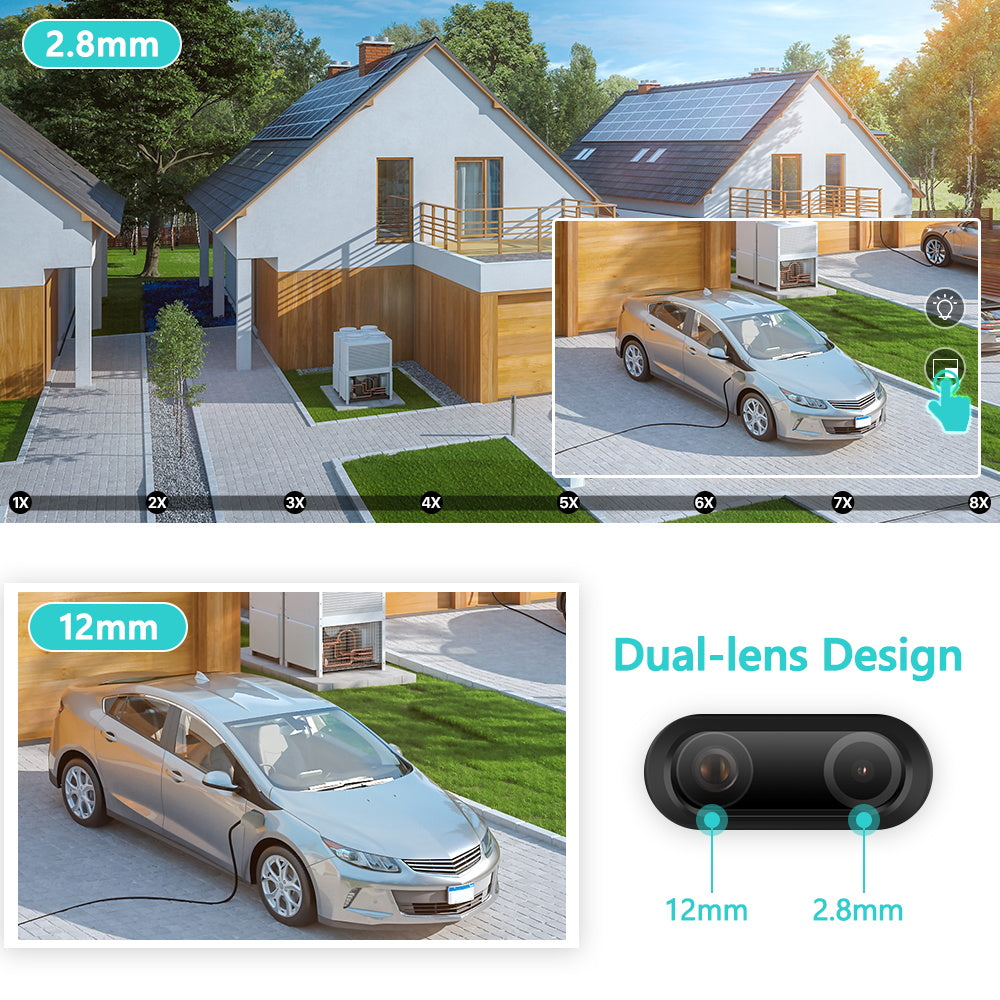 Megapixel Wifi Aussenkamera 4K – Bild 3 | LuxeStyle