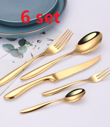 Luxus-Messer-Set Edelstahl