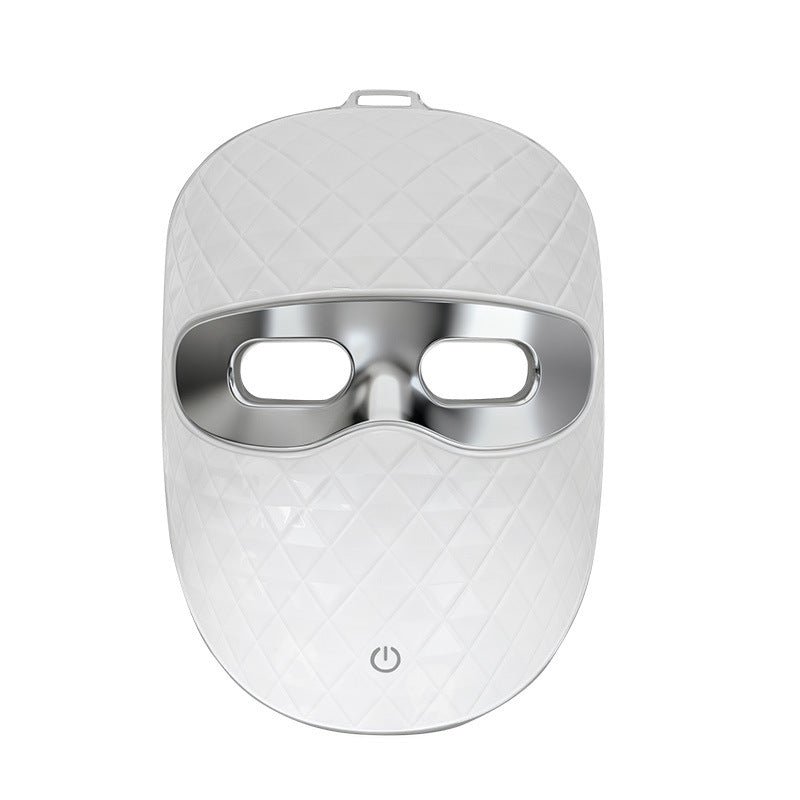 Rotlicht-Gesichtsmaske für weichere Haut