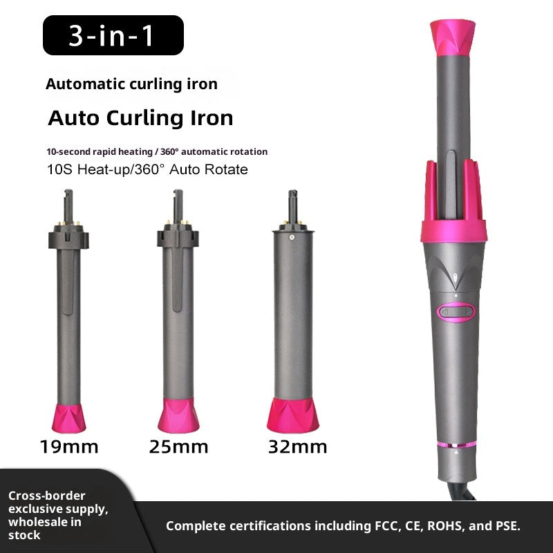 3-in-1 Dreiweg Lockenstab 32 mm (Klein, Mittel, Gross) Automatisch