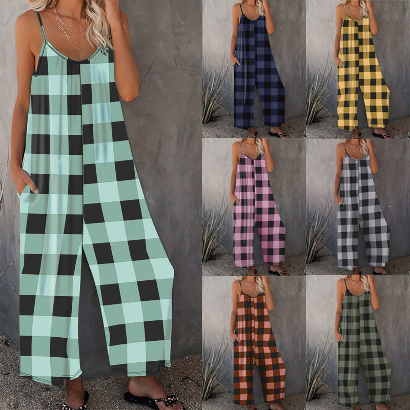 Lässiger Jumpsuit mit Spaghettiträgern