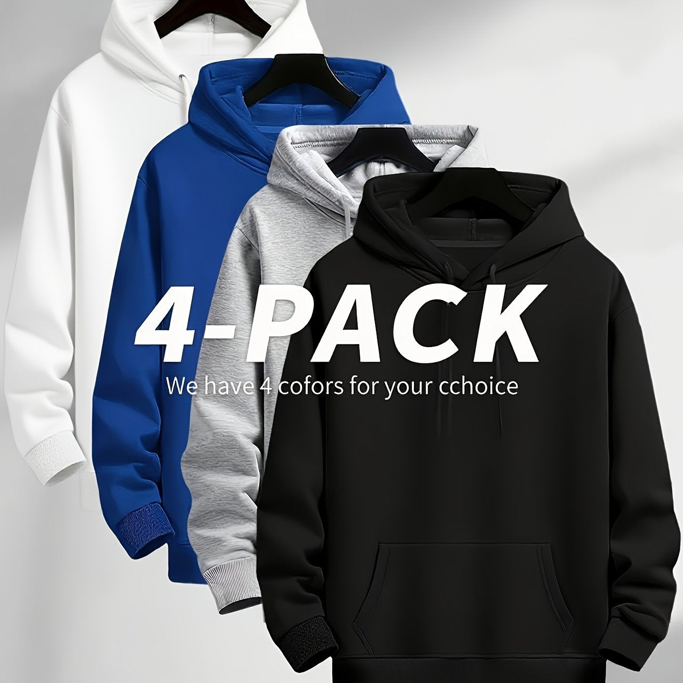 Herren Heavyweight Hoodie mit Kängurutasche