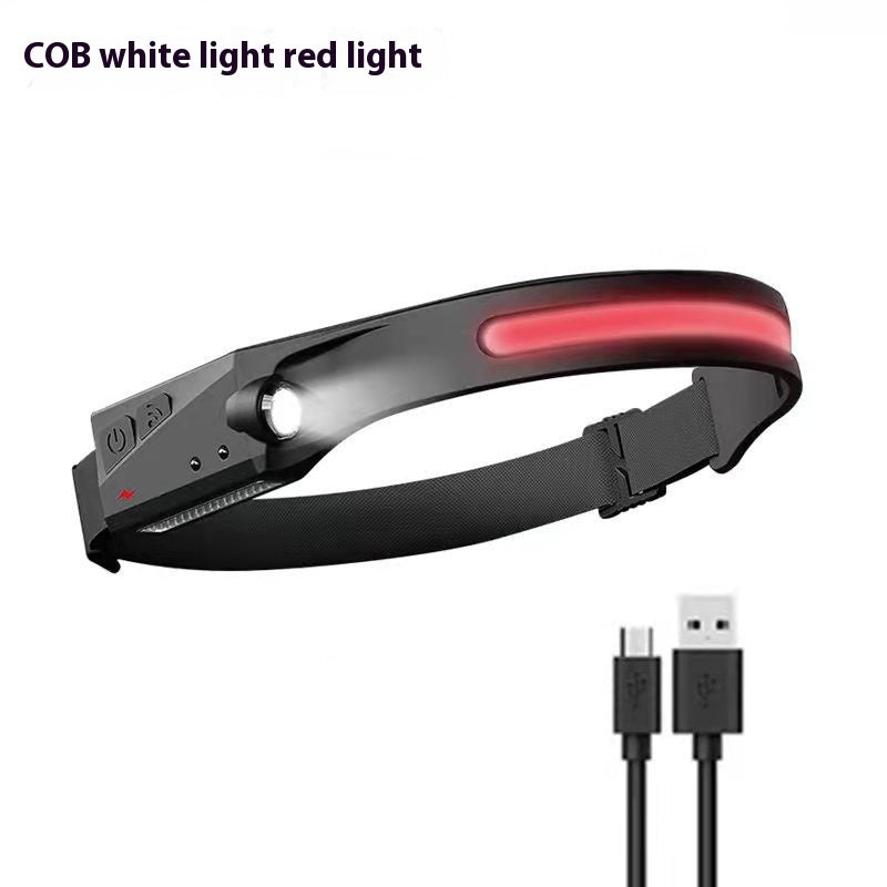 LED-Stirnlampe zum Laufen & Fischen