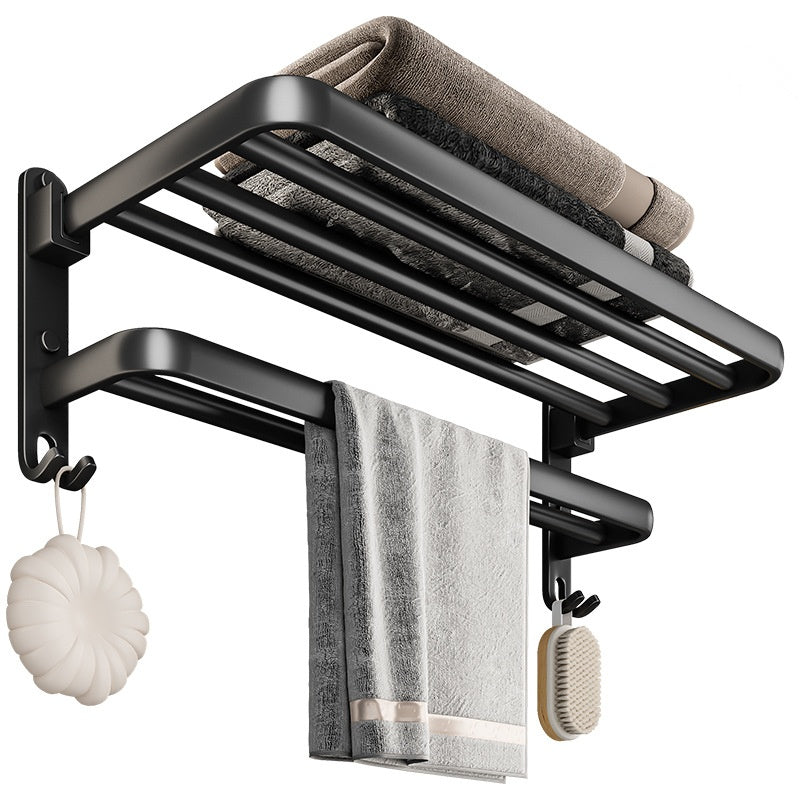 Wandmontiertes Badregal aus Aluminium