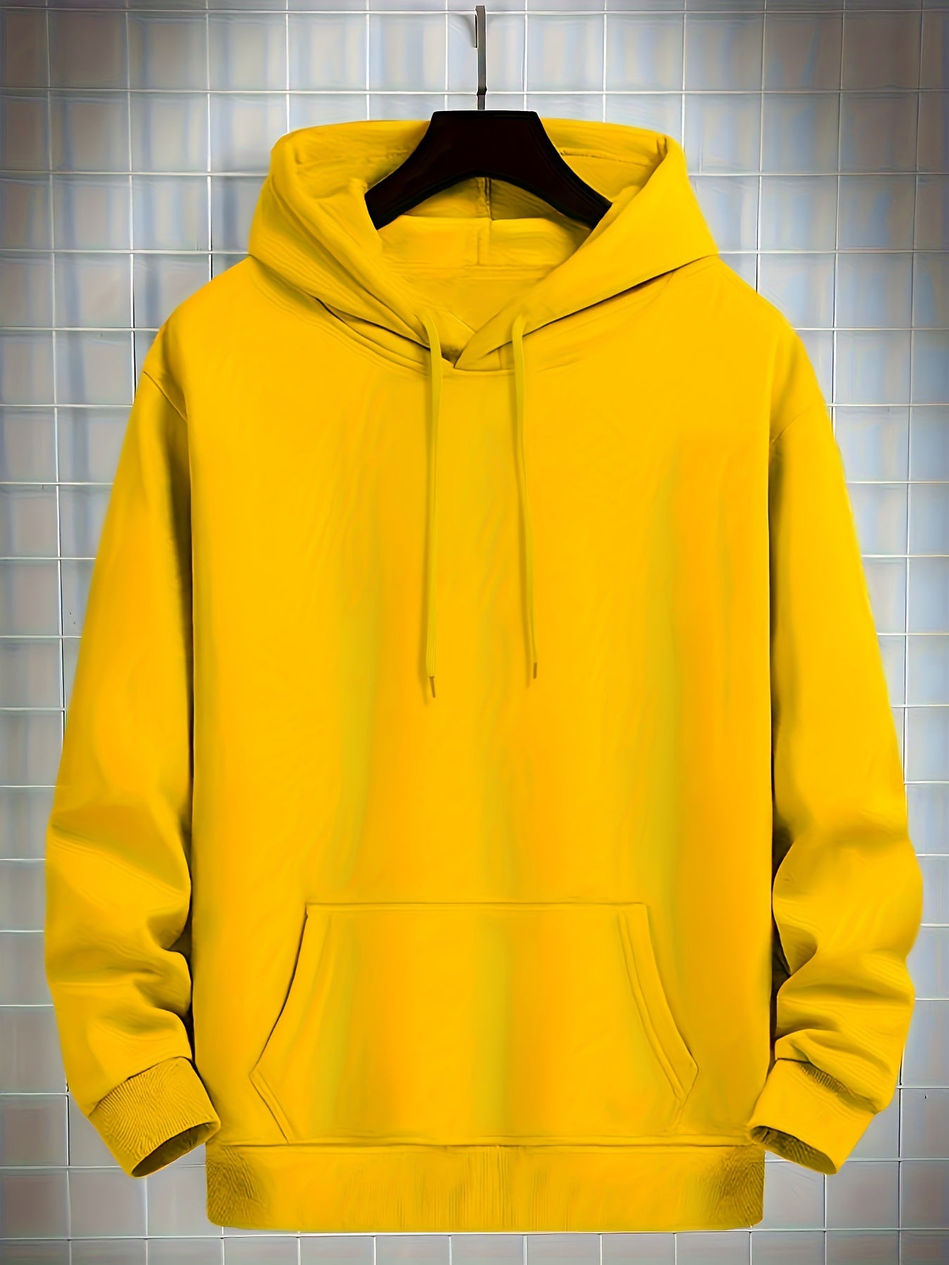 Herren Heavyweight Hoodie mit Kängurutasche