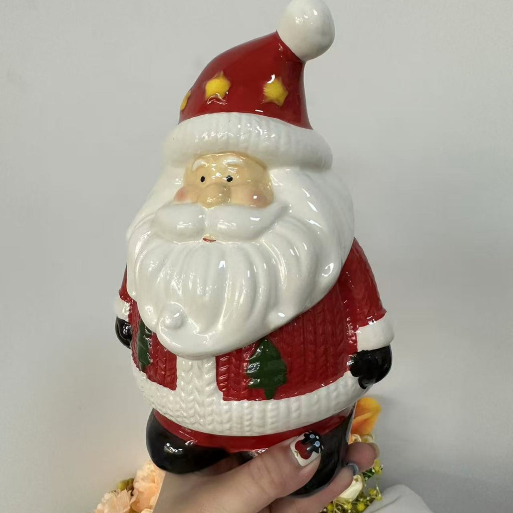 Keramik Weihnachtsmann Spardose – Bild 5 | LuxeStyle