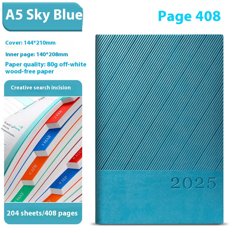 Notizbuch mit PU-Leder-Einband – Bild 2 | LuxeStyle