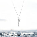 S925 Sterling Silber Embrace Love Halskette