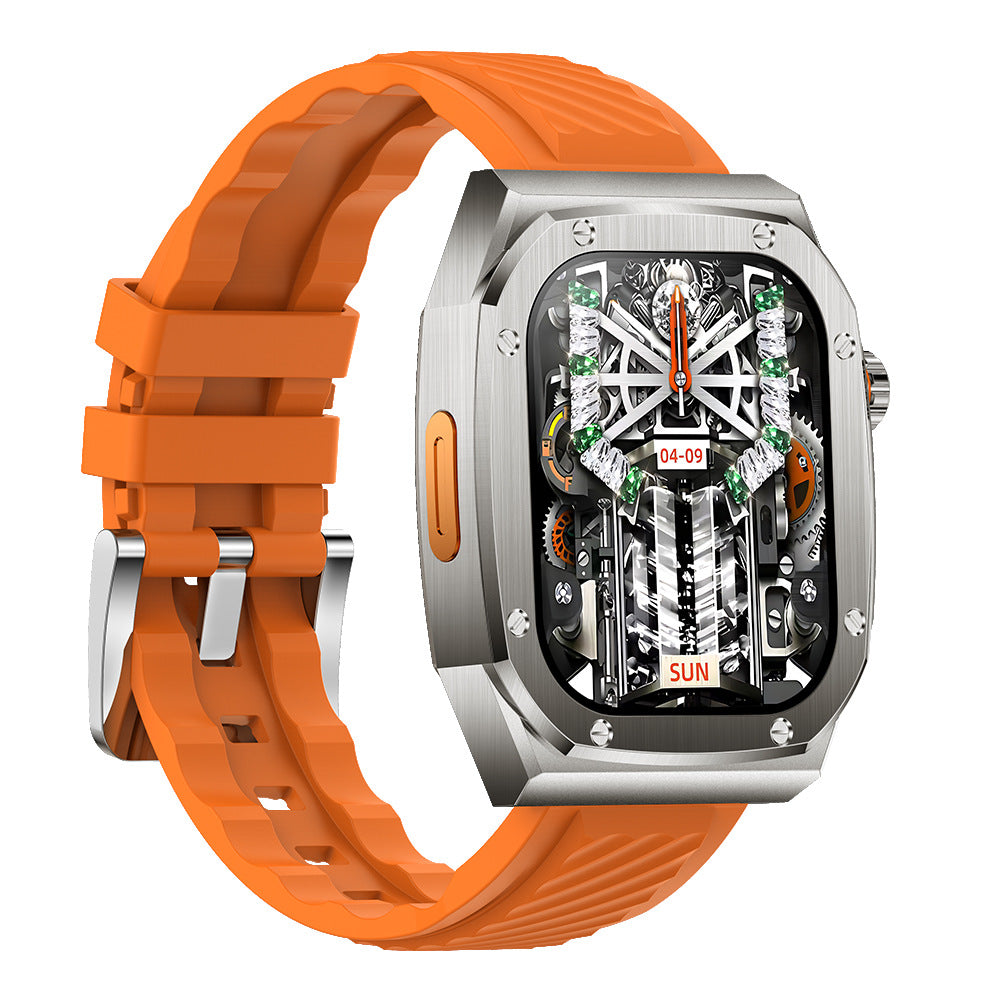 Sportuhr mit doppeltem Armband und Stahlgehäuse – Bild 5 | LuxeStyle