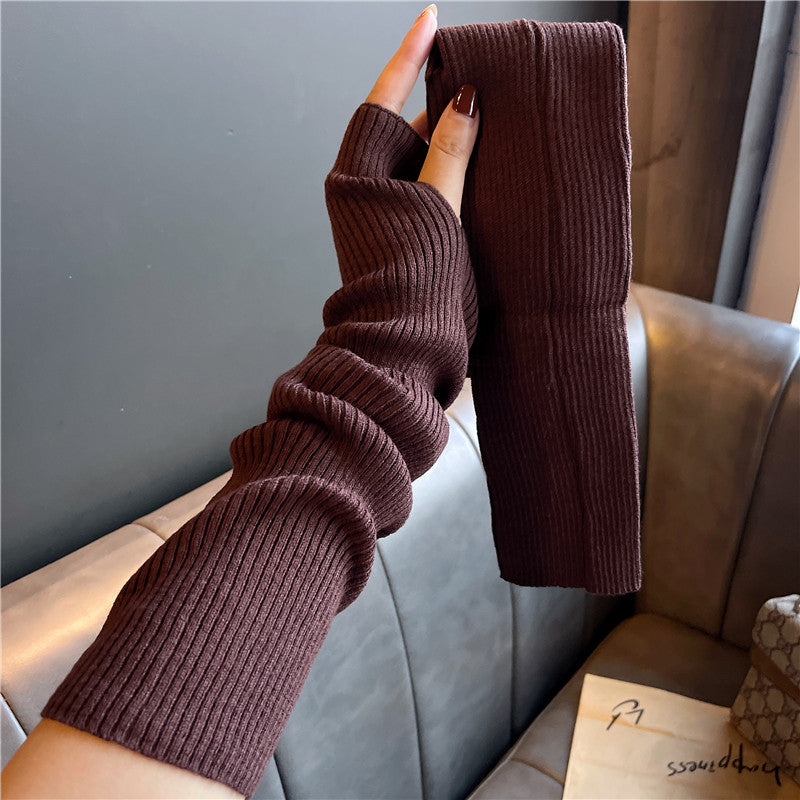 Vielseitige Strickstulpen für Damen