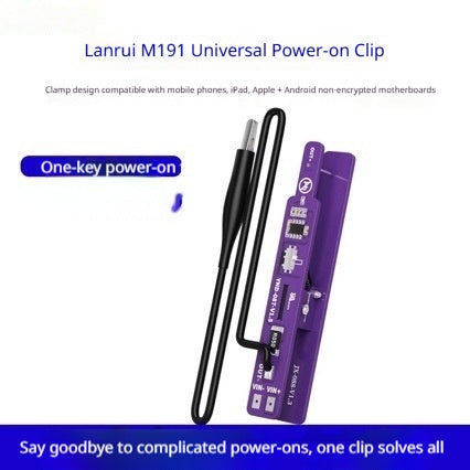 Batterieloser Universal Power-On Clip