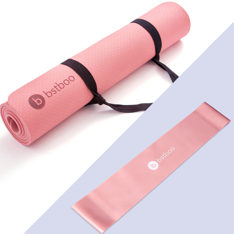Yogamatte für Frauen, 8mm dick, 185x80cm – Bild 4 | LuxeStyle