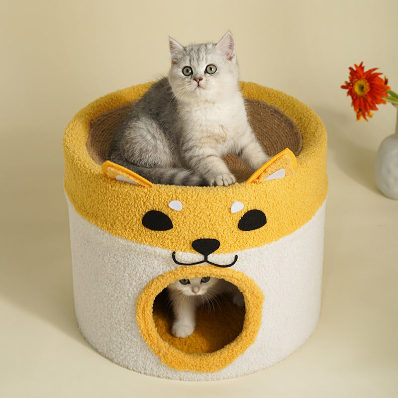 Katzen-Klettergerüst mit Liegemulde