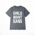 Hiphop Chic Y2K Baumwoll-T-Shirt mit Harajuku-Print