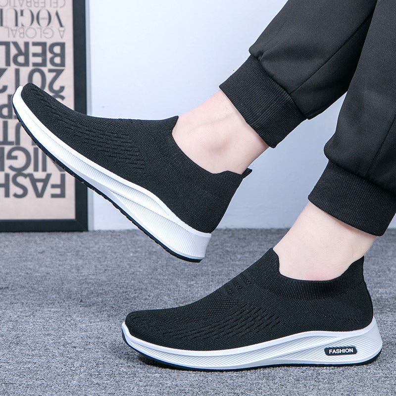 Herren-Laufschuhe aus Flyknit, atmungsaktiv und leicht – LuxeStyle
