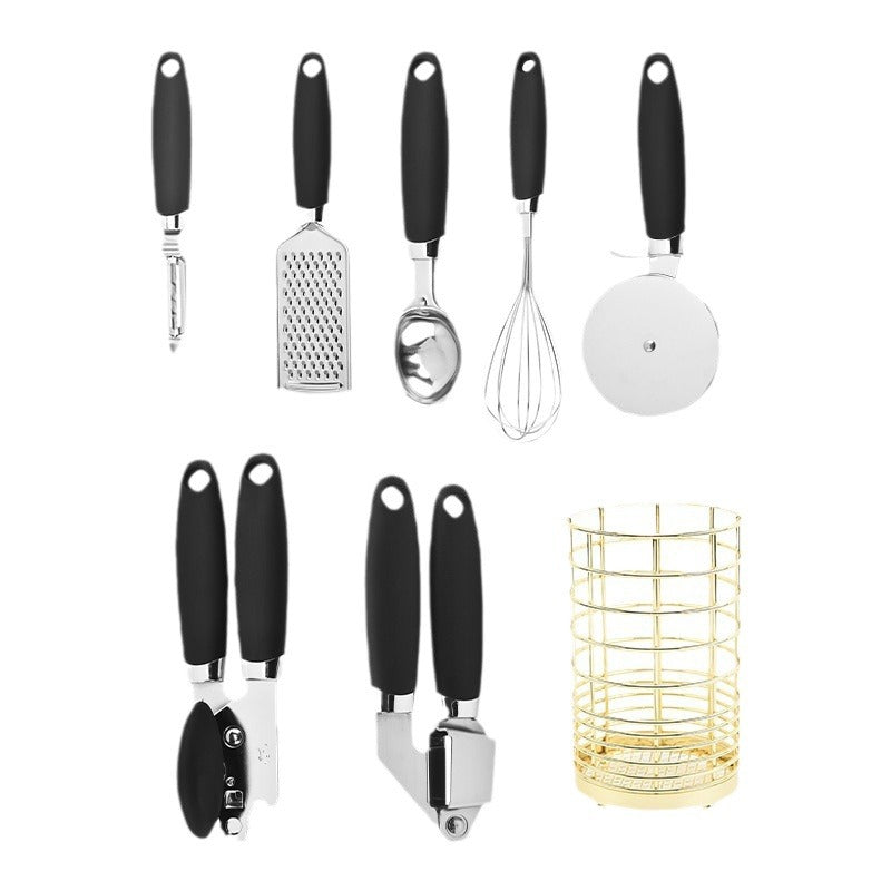 Küchenhelfer-Set aus Edelstahl – Bild 4 | LuxeStyle