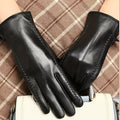 Damen-Handschuhe aus echtem Leder