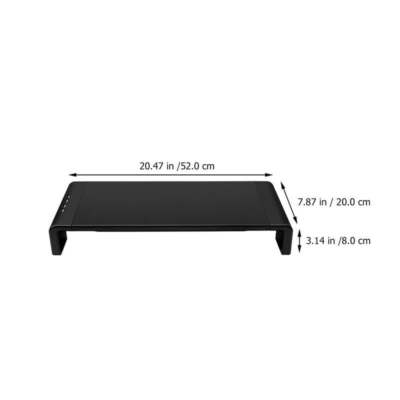Faltbarer Monitorständer mit USB-Ladefunktion | LuxeStyle