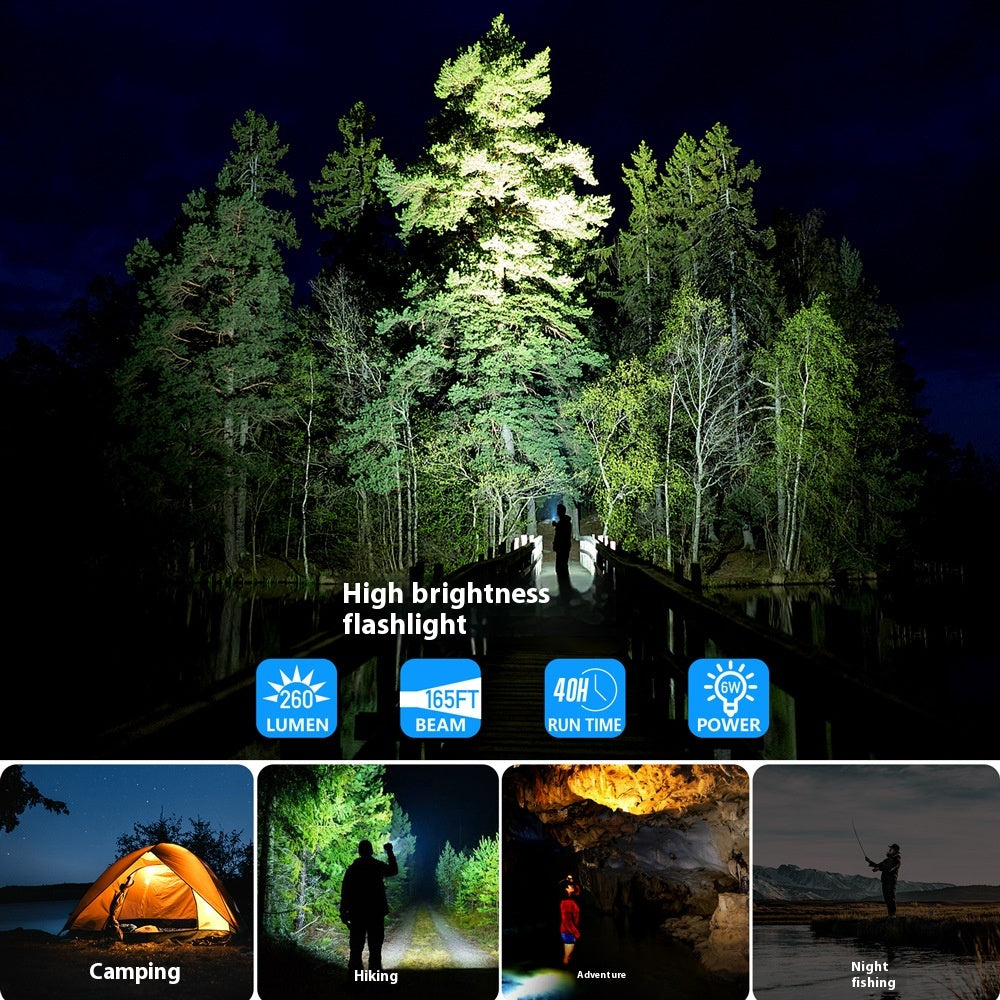 Wasserdichte Solar Powerbank mit LED