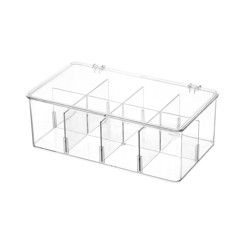 8-Fächer Teebeutel-Box mit Deckel
