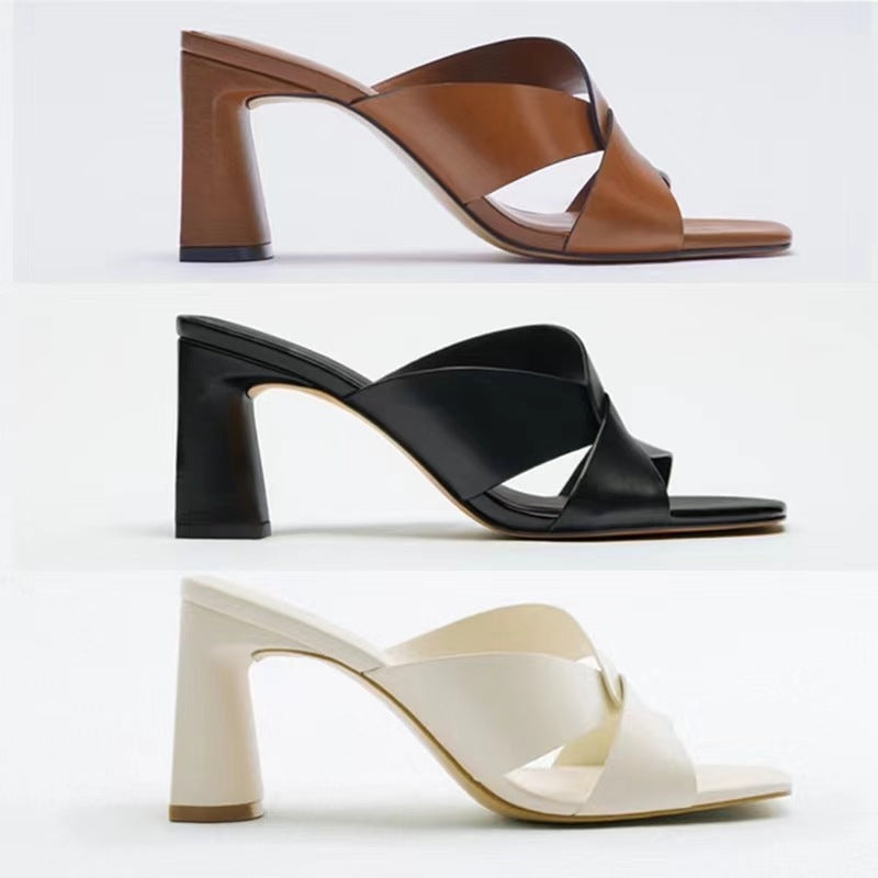 Leinen‑Sandalen mit quadratischem Zeh – Bild 5 | LuxeStyle