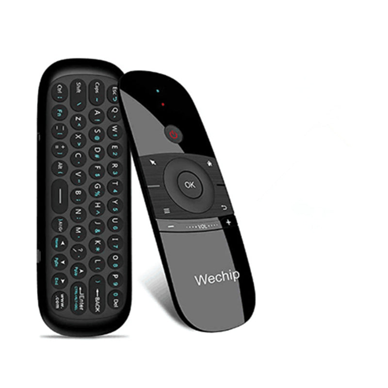 Kompakte Wireless-Tastatur mit Maus und Fernbedienung