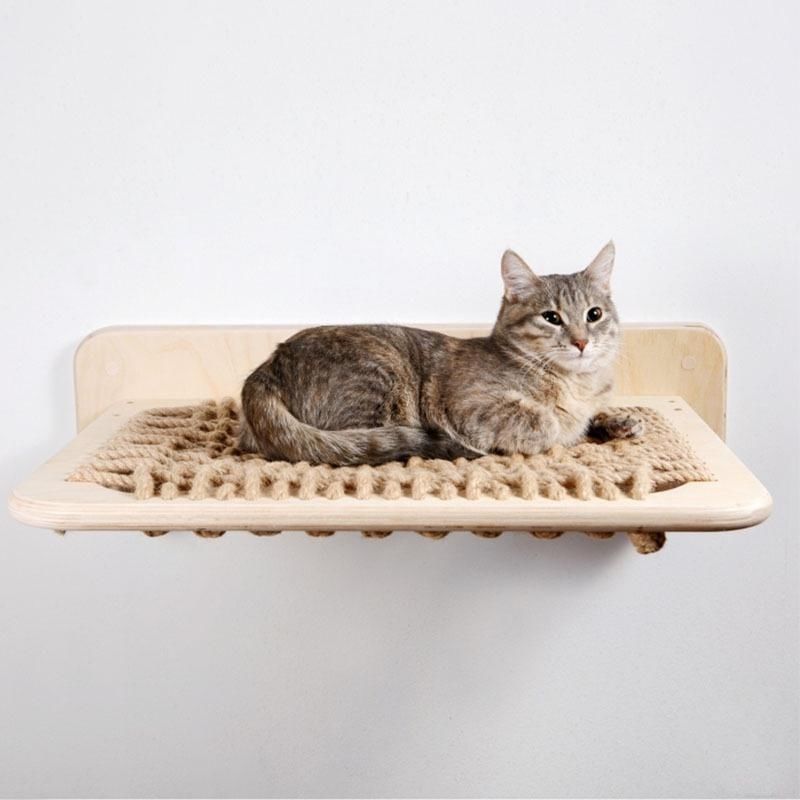 Xilan Kiefer Katzen-Hängebrücke mit Kletternest