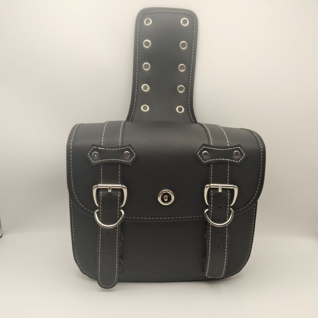 Motorrad Seitentasche aus synthetischem Leder – Bild 9 | LuxeStyle