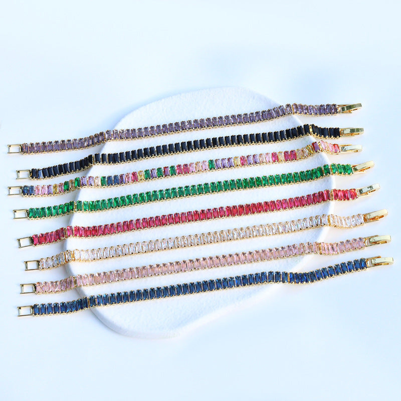 Damen-Armband mit Zirkonia – Bild 7 | LuxeStyle