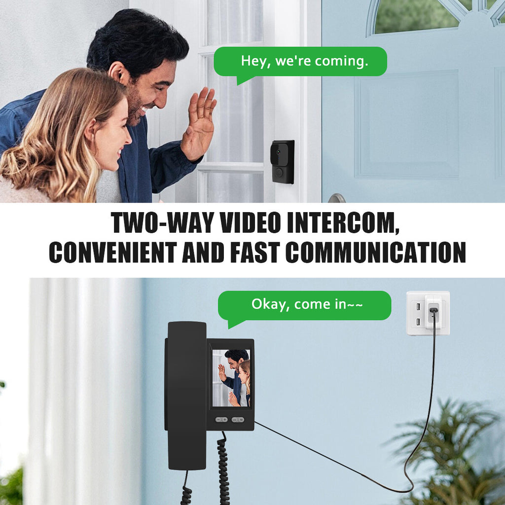Smarte WLAN Video-Türklingel mit Gegensprechanlage – Ansicht 8
