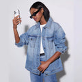 Leichte blaue Jeansjacke für den Alltag – Bild 8 | LuxeStyle